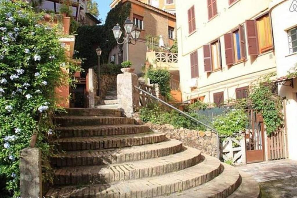Elegante Open Space Con Vasca Idromassaggio A Trastevere Extérieur photo